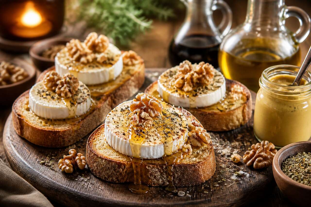 Tartines de chèvre chaud : une recette gourmande
