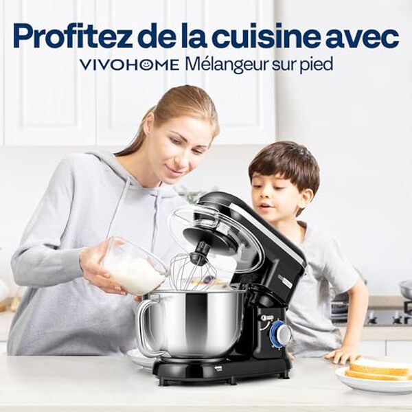 Découvrez le test complet du robot VIVOHOME 5, 7L : performances, polyvalence et qualité pour tous vos besoins culinaires. Avis détaillé et conseils d'achat. 