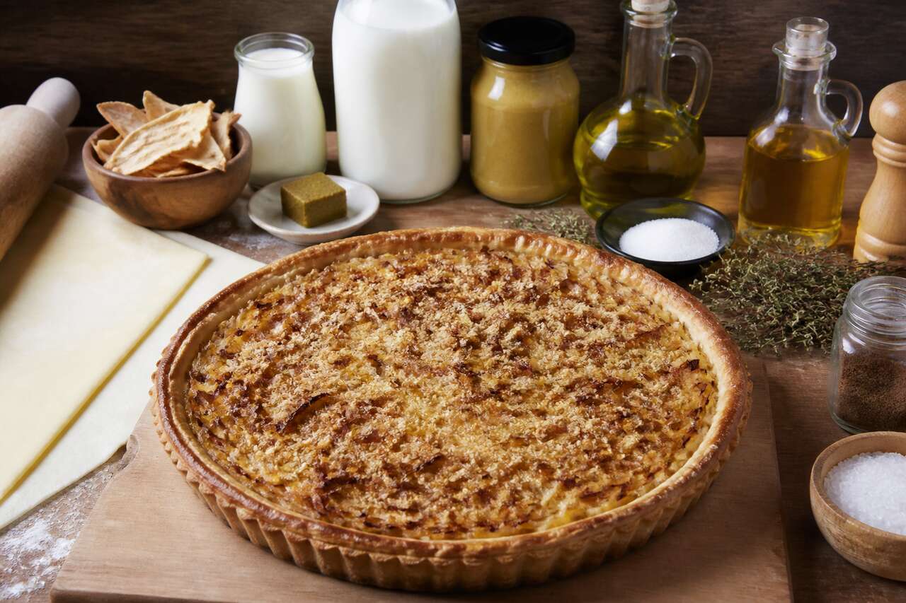 Recette de tarte aux oignons de Bleck le Rock