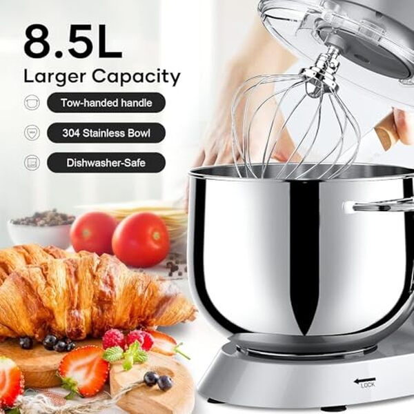 Découvrez notre test complet du robot pâtissier Vezzio 1500W 8.5L silver : performances, capacité 8.5L, puissance et fonctionnalités pour vos préparations culinaires. 