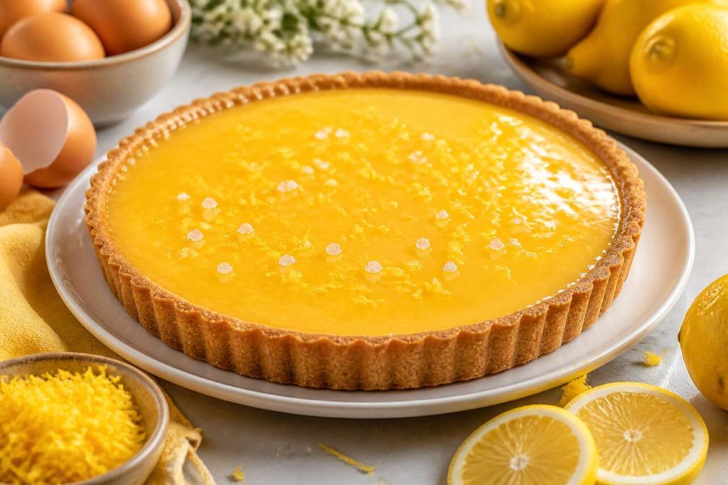 Recette de tarte au citron : découvrez notre version gourmande