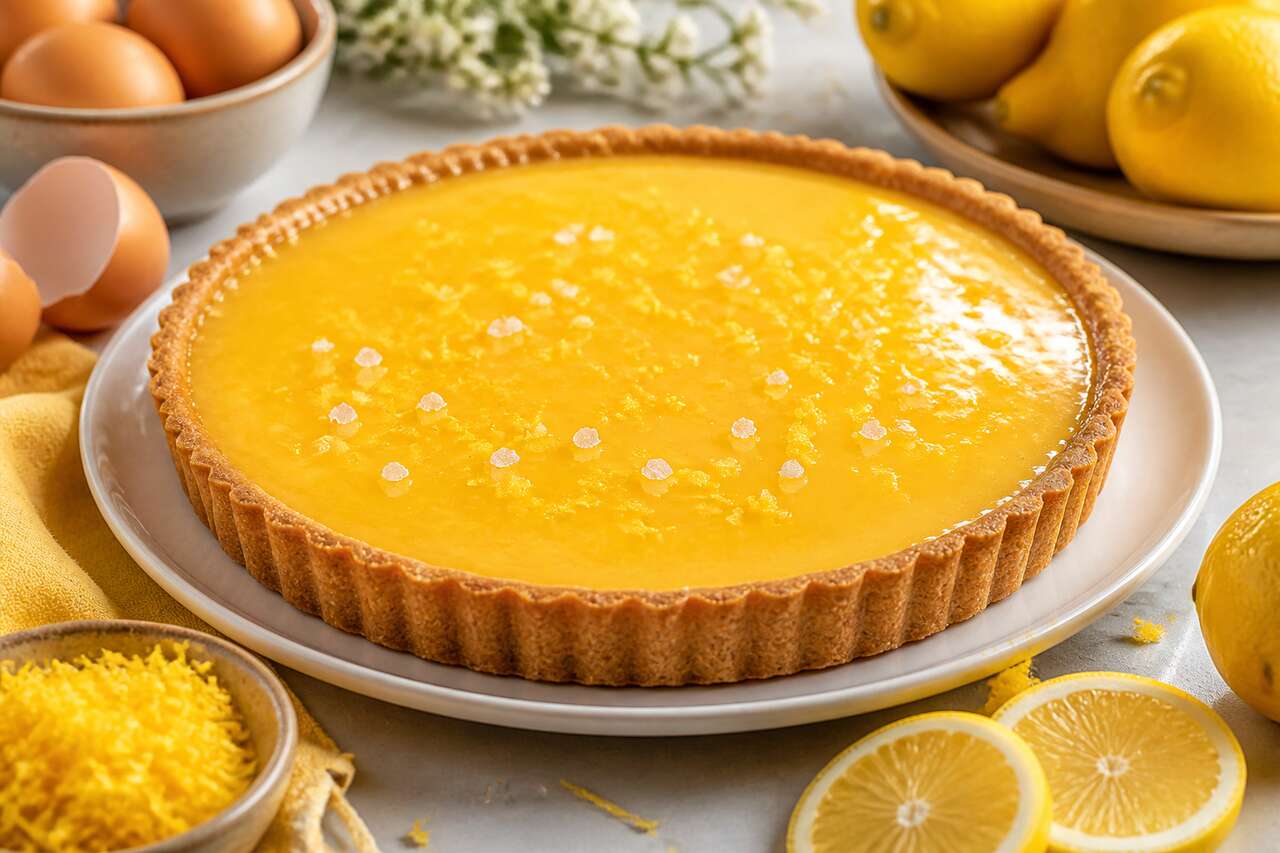 Recette de tarte au citron : découvrez notre version gourmande