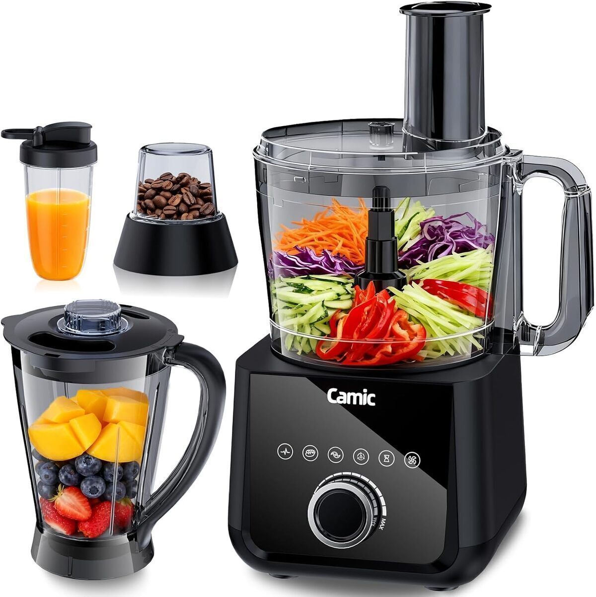Test du camic robot cuisine 1500W : multifonction et compact
