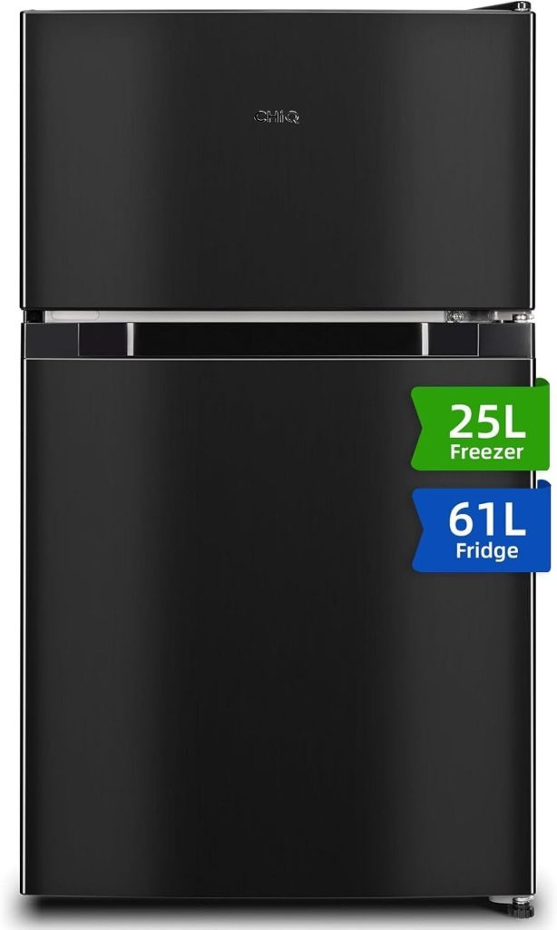 Test : réfrigérateur congélateur CHIQ 86 L, compact et pratique