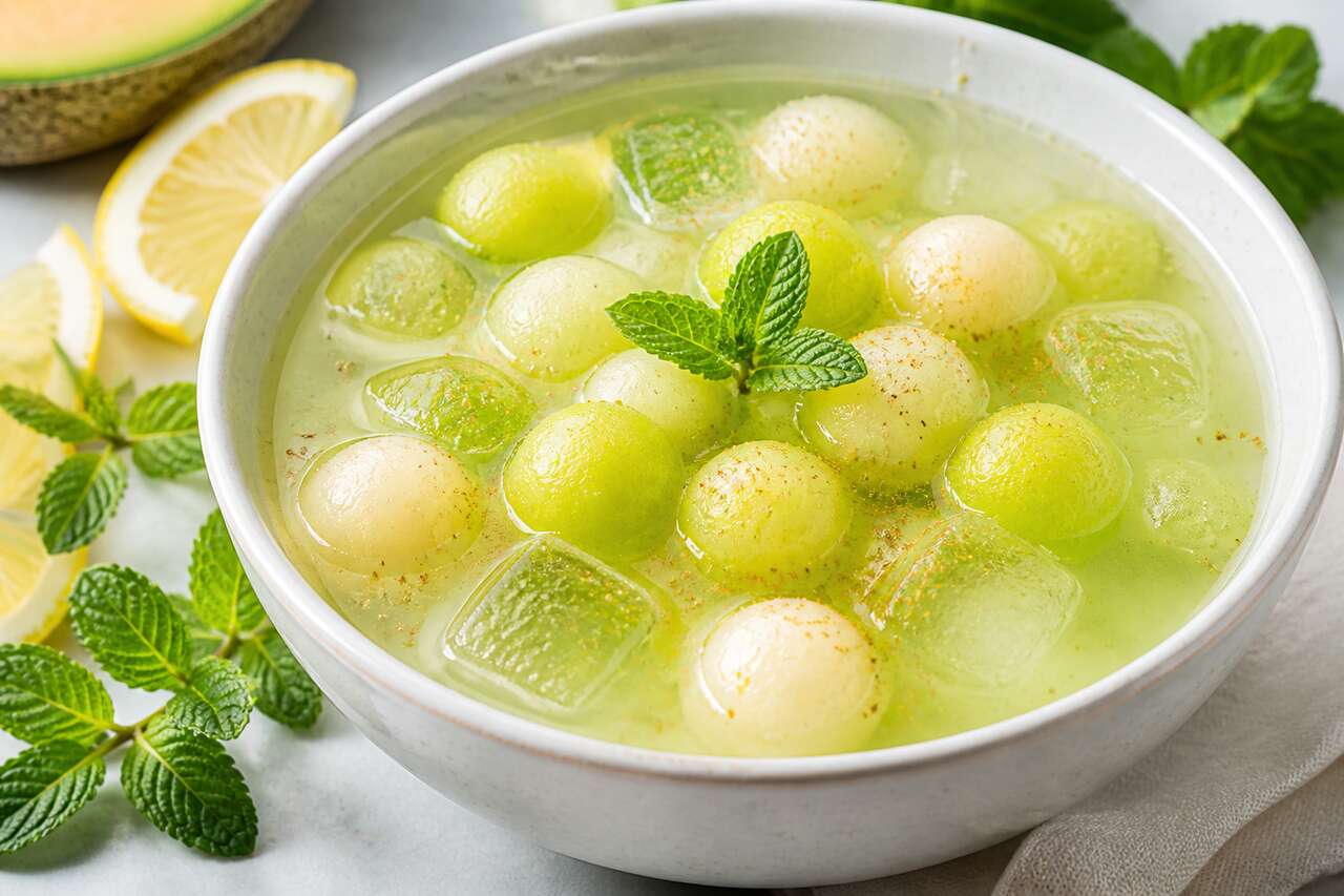 Soupe de melon glacée : recette facile et rafraîchissante