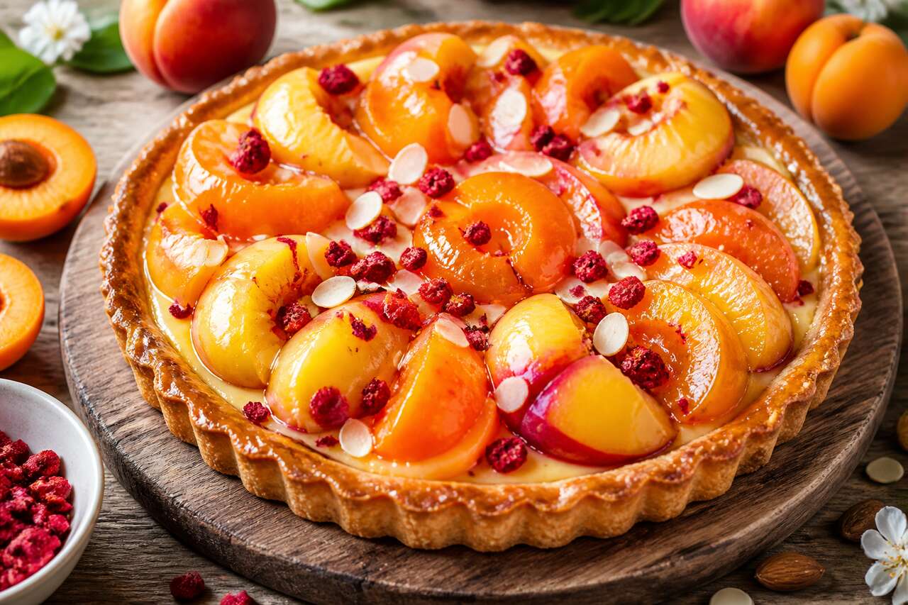 Recette de tarte aux fruits d'été de Camille