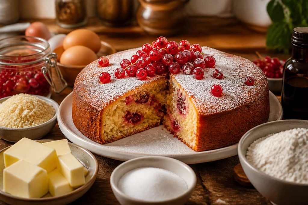 Recette de moelleux aux groseilles : un délice fruité