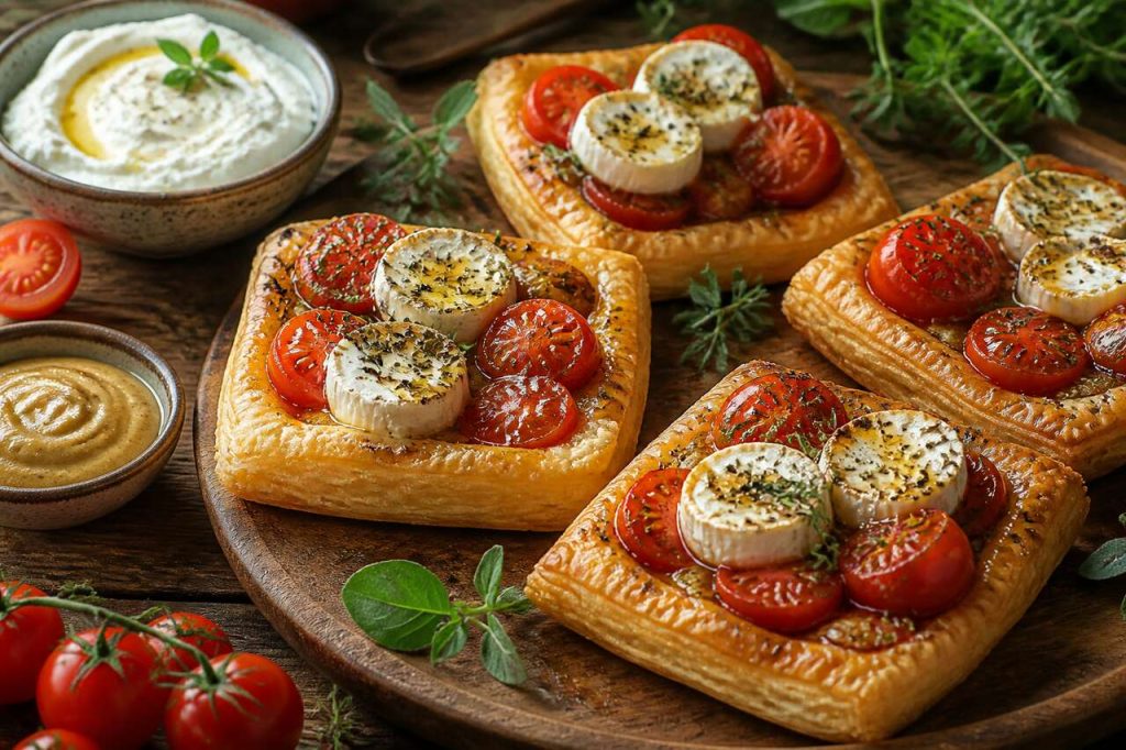 Tartelettes tomates cerises et chèvre : recette facile et savoureuse