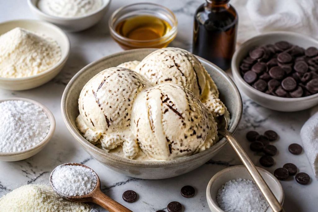 Recette de glace stracciatella maison