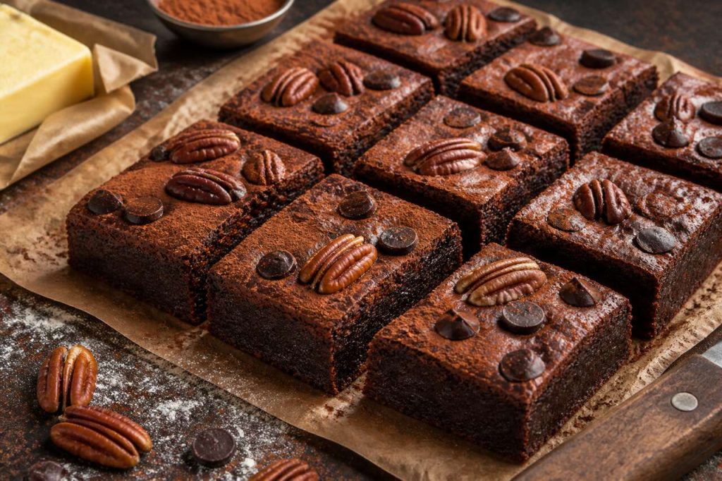 Fondant au chocolat façon brownies : recette délicieuse