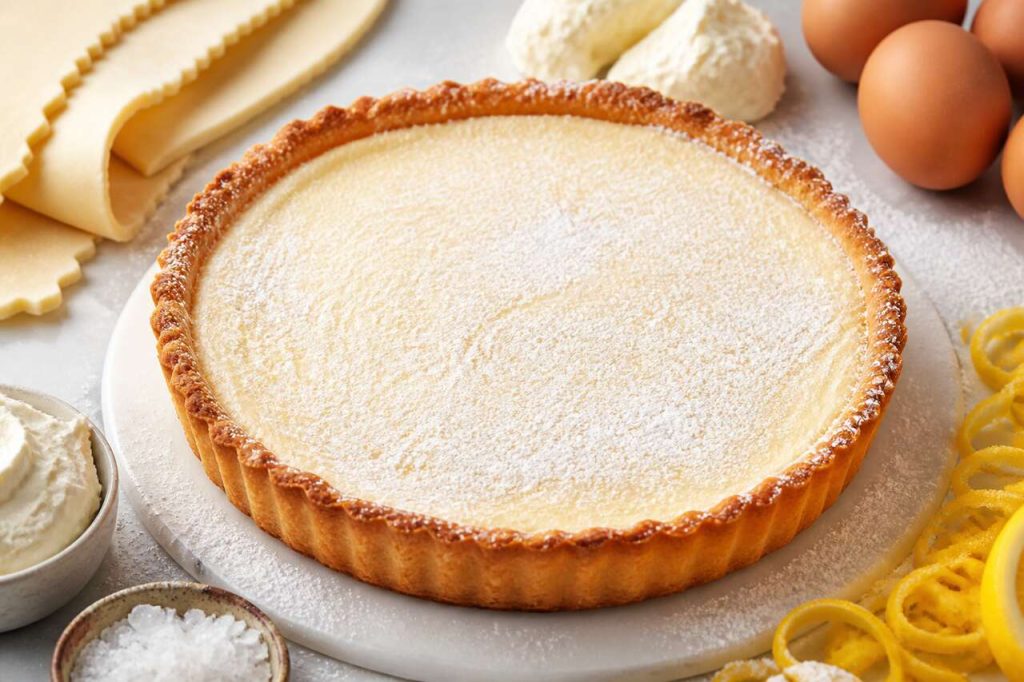 Recette de tarte au fromage blanc