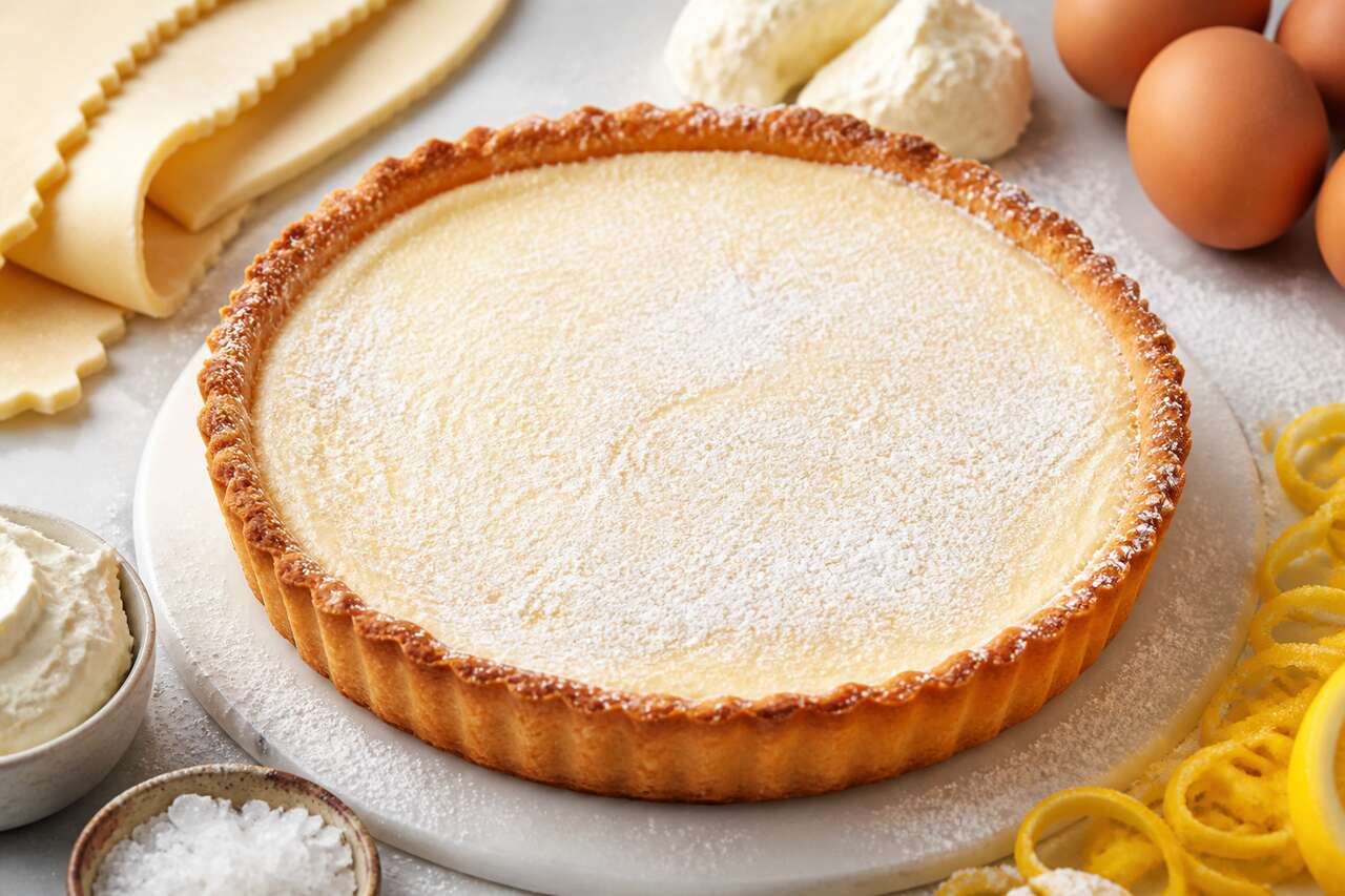 Recette de tarte au fromage blanc
