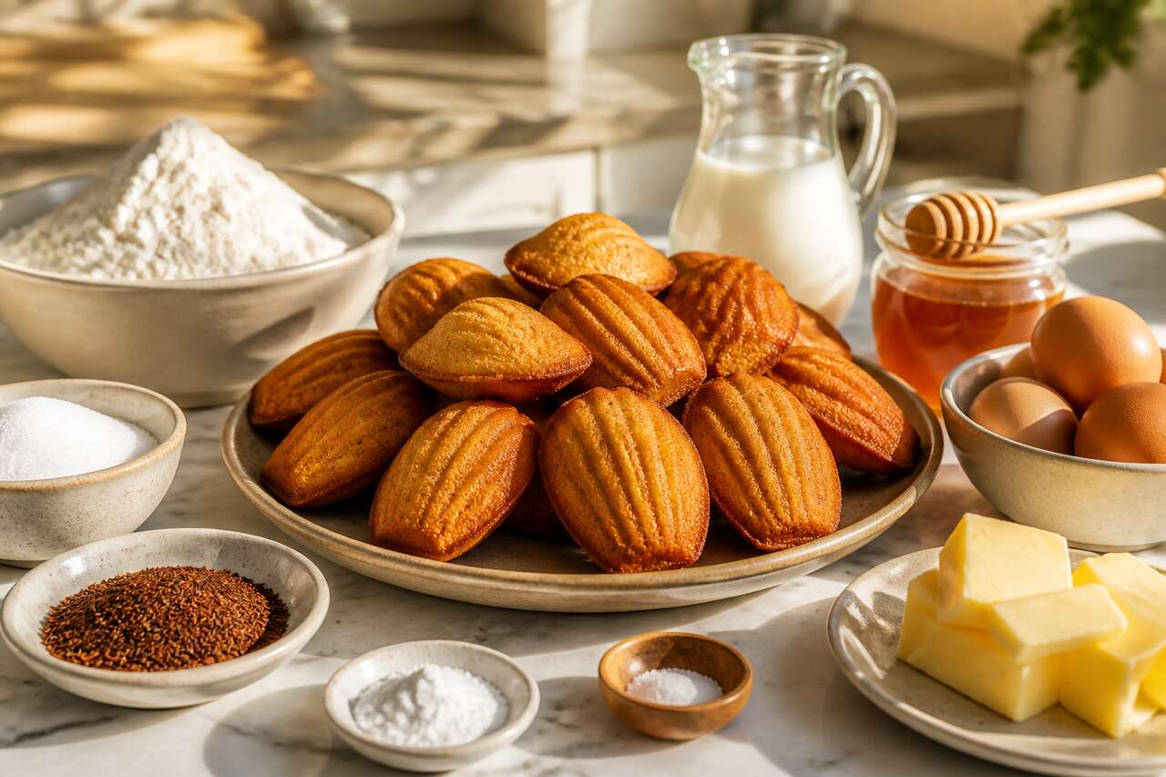Recette de madeleines au rooibos