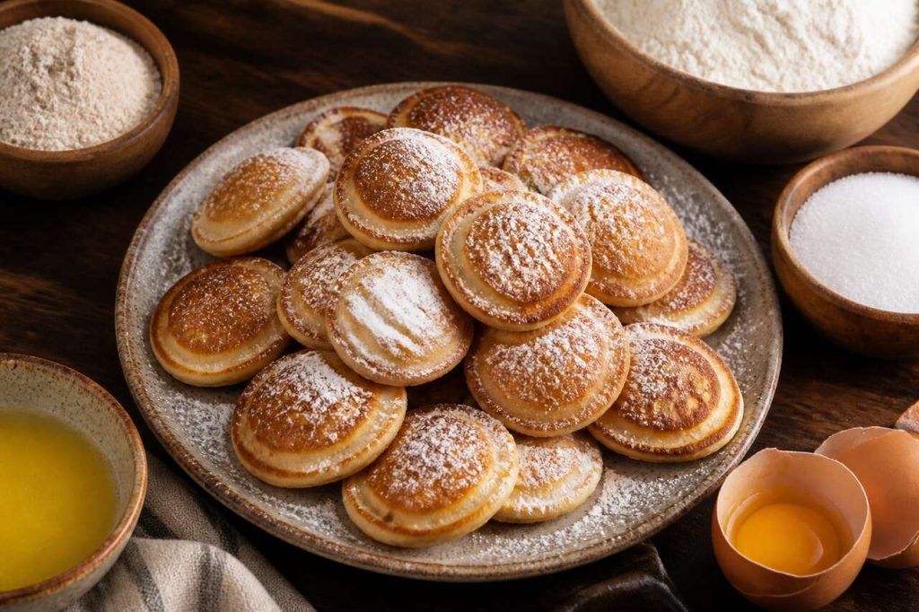 Poffertjes : mini pancakes hollandais moelleux et faciles