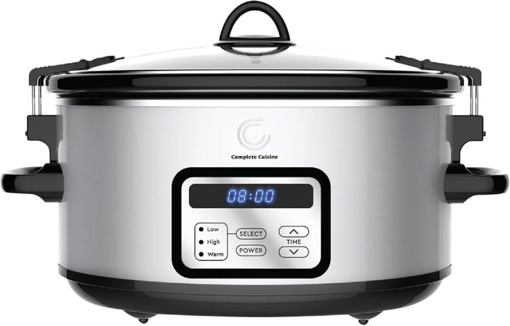 Test de la mijoteuse Complete Cuisine CC-6300PG-SS en acier inoxydable
