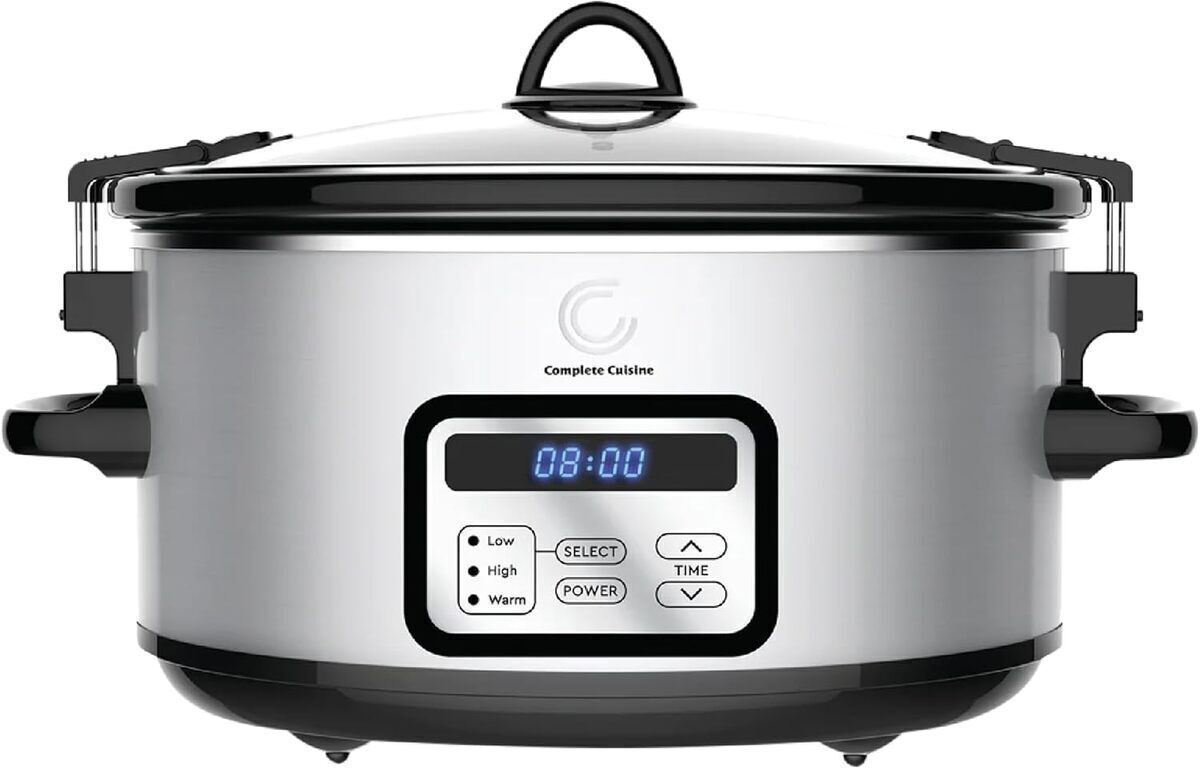 Test de la mijoteuse Complete Cuisine CC-6300PG-SS en acier inoxydable