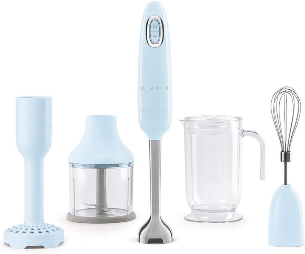 Test du mixeur à main SMEG HBF02PBEU pastel bleu