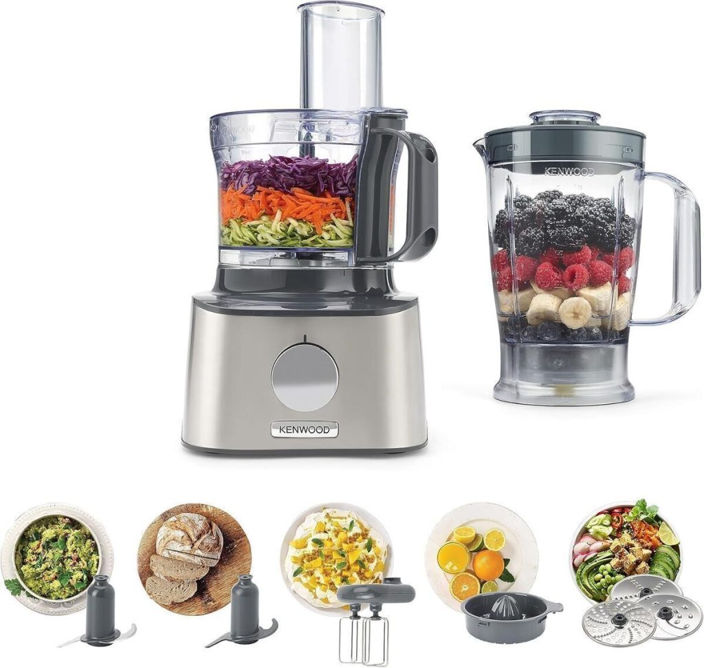 Test du robot multifonction Kenwood MultiPro Compact FDM301SS - Inox