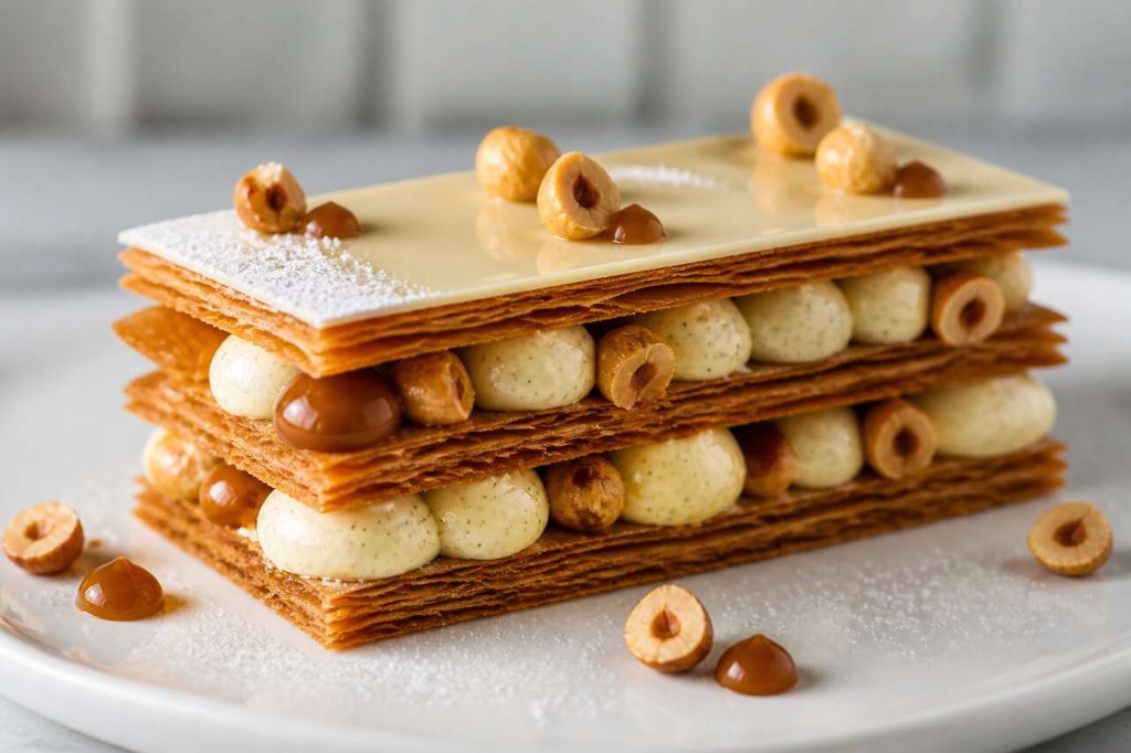 Recette du Kosmik, le millefeuille de Christophe Michalak