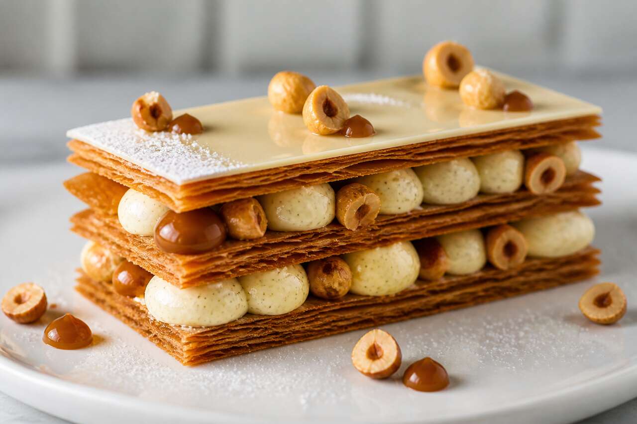 Recette du Kosmik, le millefeuille de Christophe Michalak