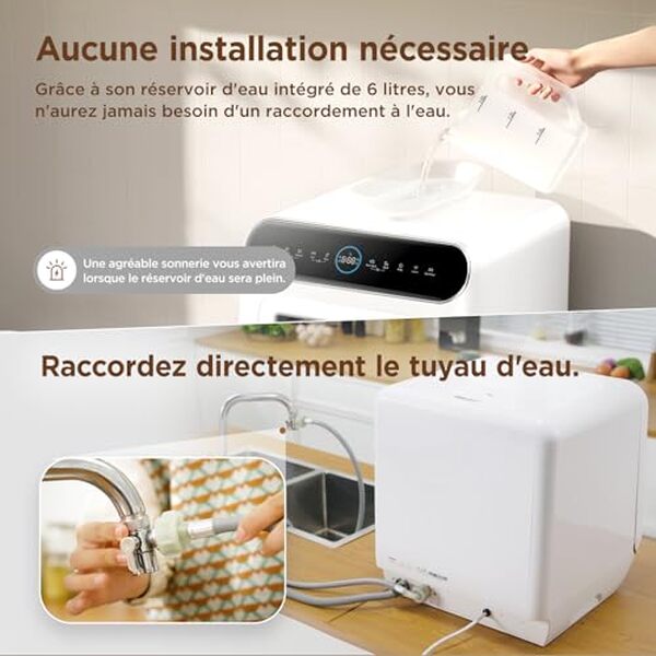 Découvrez notre test complet du lave-vaisselle Comfee' MFD42S110W-IT : efficacité énergétique, capacité et fonctionnalités d'un modèle compact performant. 