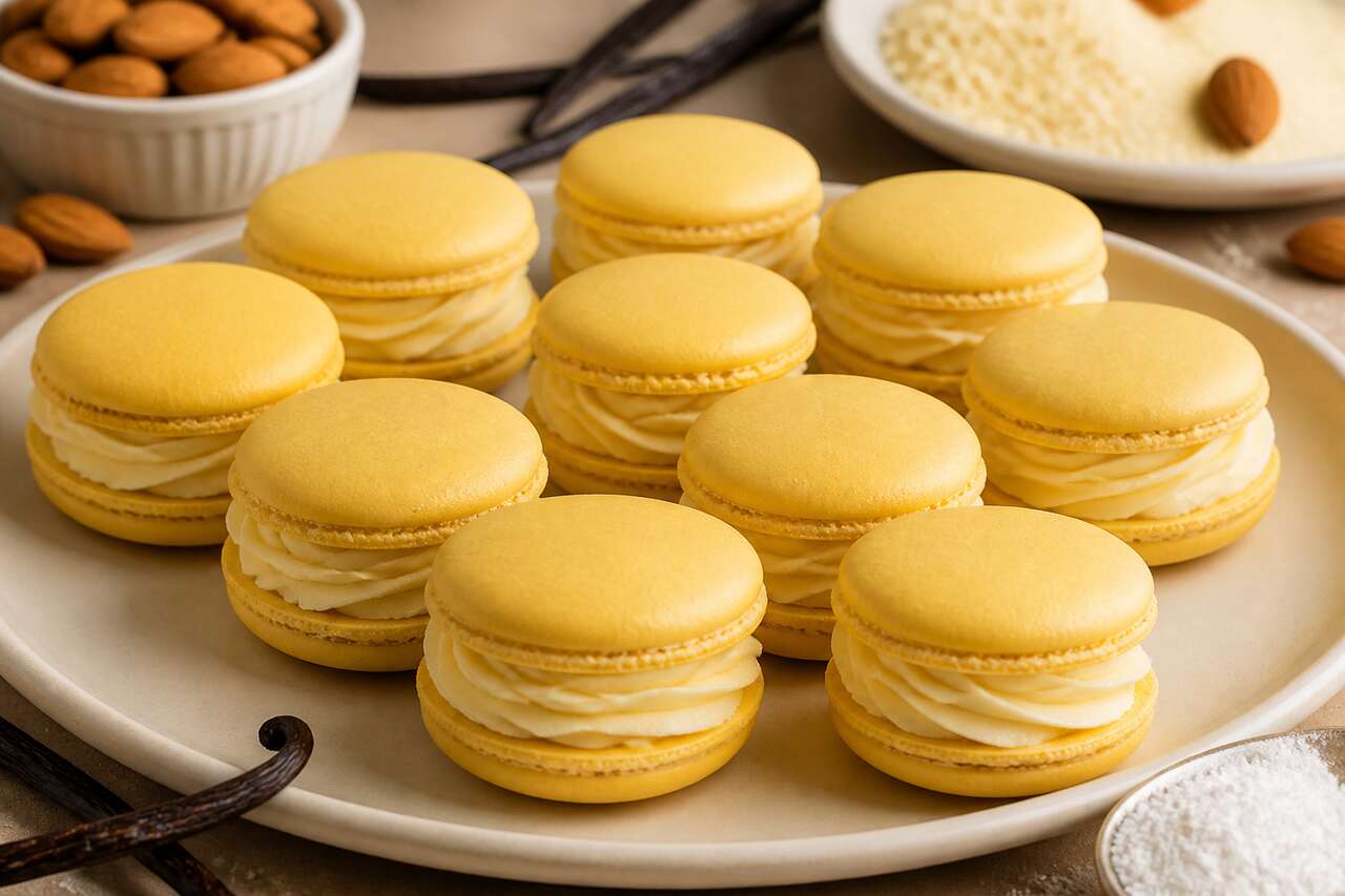 Recette des macarons infiniment de Pierre Hermé