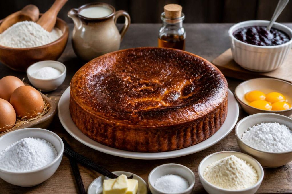 Recette du gâteau basque traditionnel