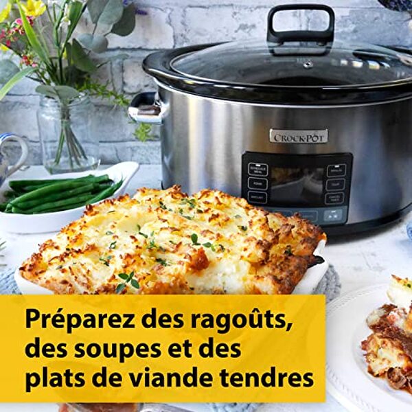 Découvrez notre test détaillé de la mijoteuse programmable Crockpot TimeSelect 5, 6L en acier inoxydable : caractéristiques, avantages et avis d'utilisateurs pour bien choisir. 