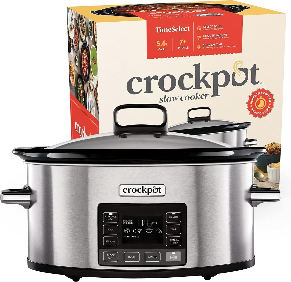 Test de la mijoteuse programmable Crockpot TimeSelect 5, 6L acier inoxydable