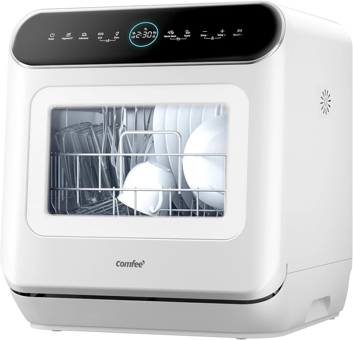 Test du lave-vaisselle Comfee' MFD42S110W-IT : compact et efficace