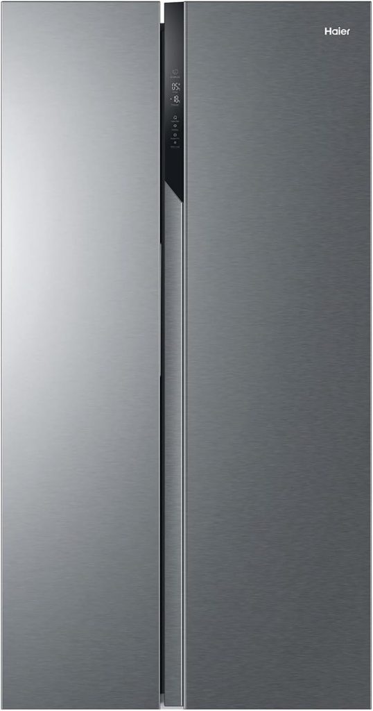 Test du réfrigérateur américain Haier HSR3918ENPG : élégance inox et performance