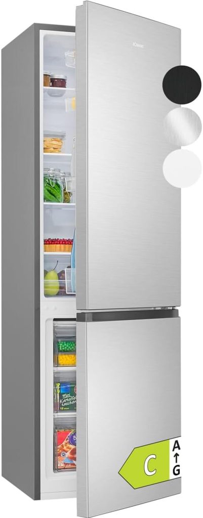 Test du réfrigérateur-congélateur Bomann KG7353 en inox