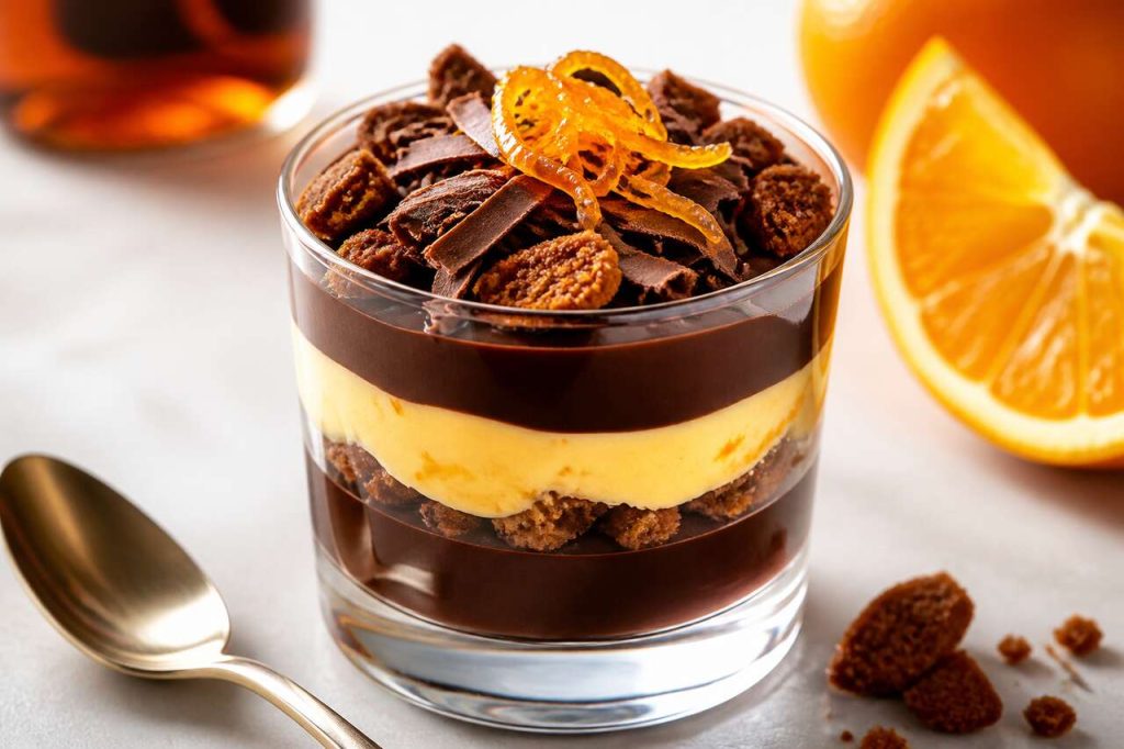 Verrine chocolat orange : recette gourmande