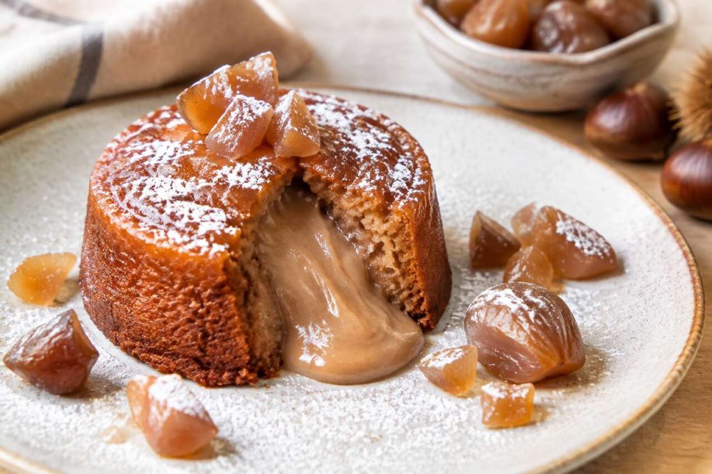 Moelleux au cœur de marrons : recette gourmande de Céline