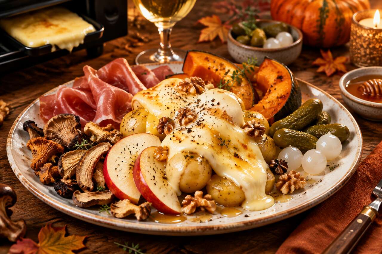 Raclette automnale de Ghislaine : une recette réconfortante