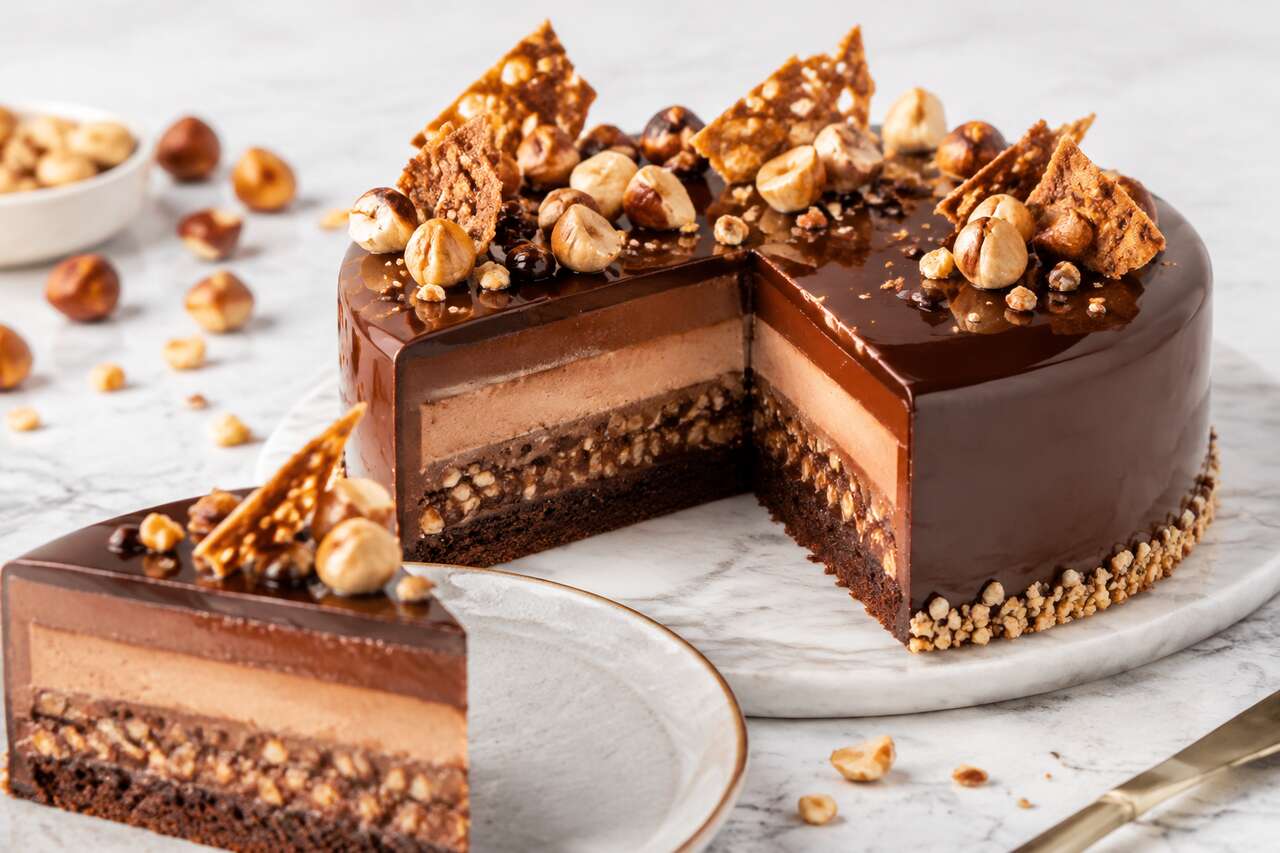 Recette d'entremets praliné fondant et gourmand