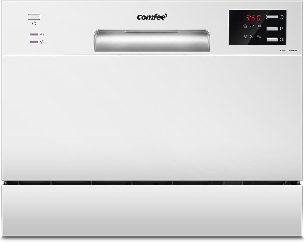 Test du lave-vaisselle compact COMFEE' TD602E-W : efficacité en 6, 5 litres