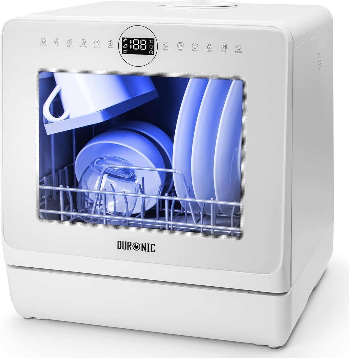 Test du lave-vaisselle compact Duronic DW5 WE 950W