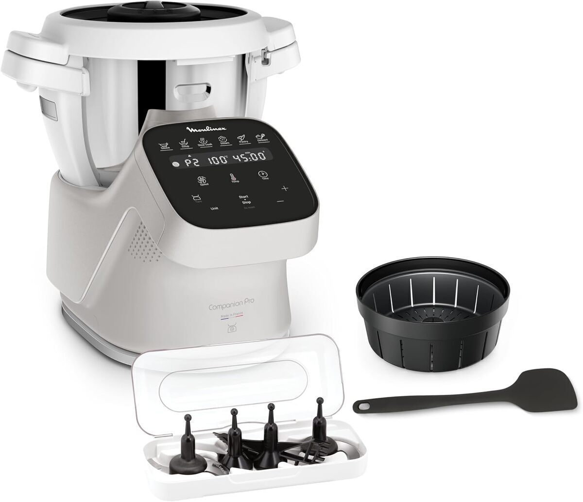 Test du robot cuiseur Moulinex Companion Pro HF850BF0 : 4, 5 l et recettes illimitées