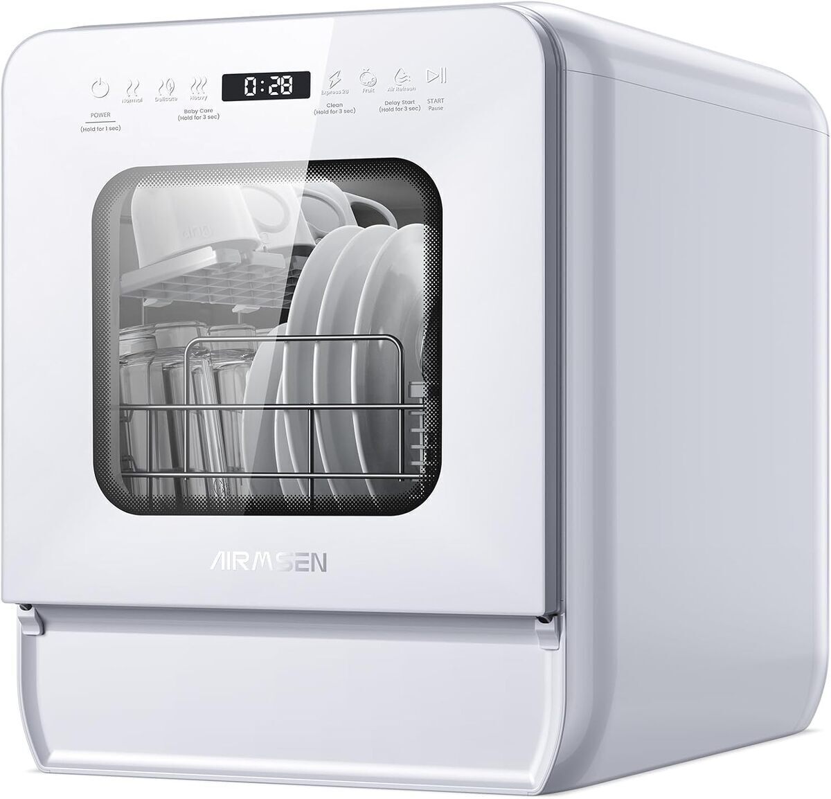Test : mini lave-vaisselle AIRMSEN 4 couverts ultra-étroit
