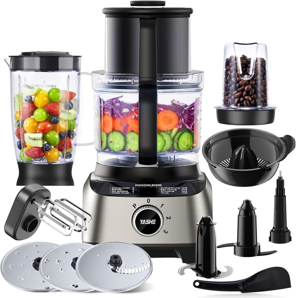 Test : robot cuisine multifonctions YASHE 1300W