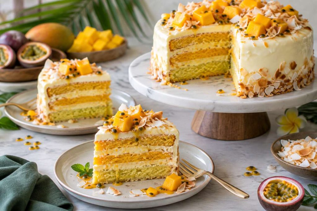 Recette du layer cake exotique
