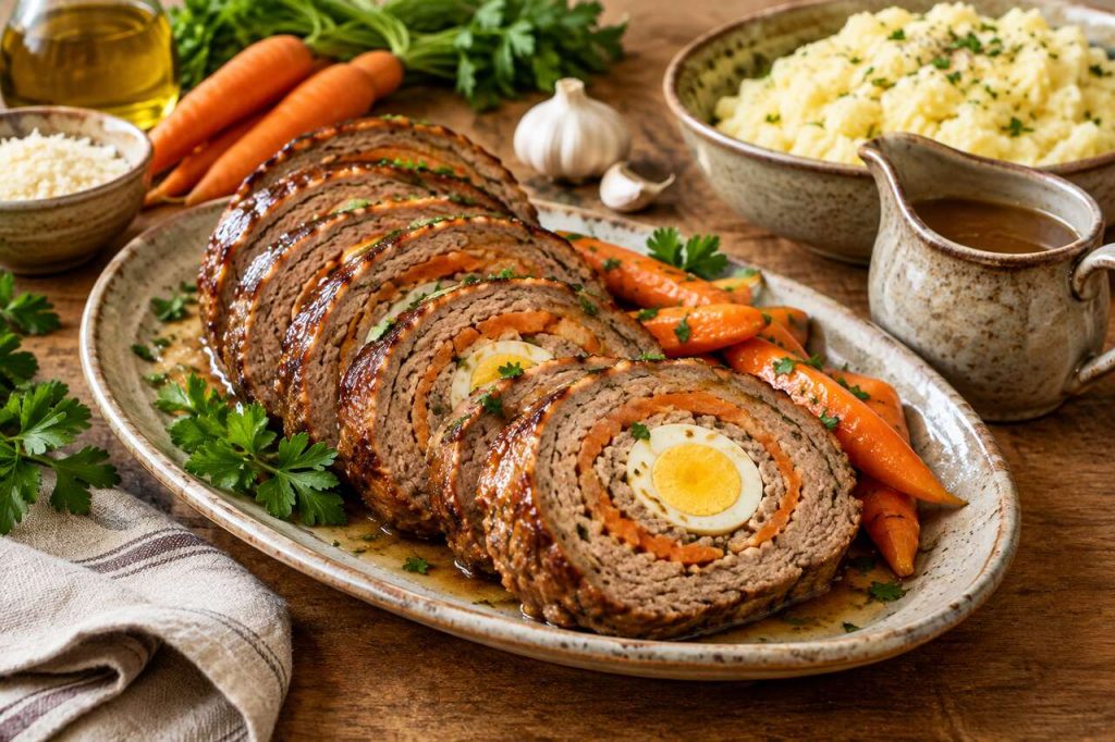 Polpettone de veau aux carottes : recette savoureuse